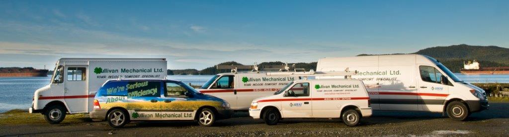 Sullivan Mechanical Work Vans